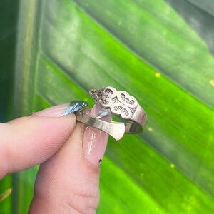 VTG Sterling Silver Spoon Ring